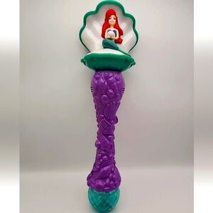 Little Mermaid Disneyland Light Up Musical Bubble Wand